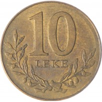 Монета Албания 10 лек 2009