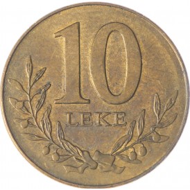 Монета Албания 10 лек 2009