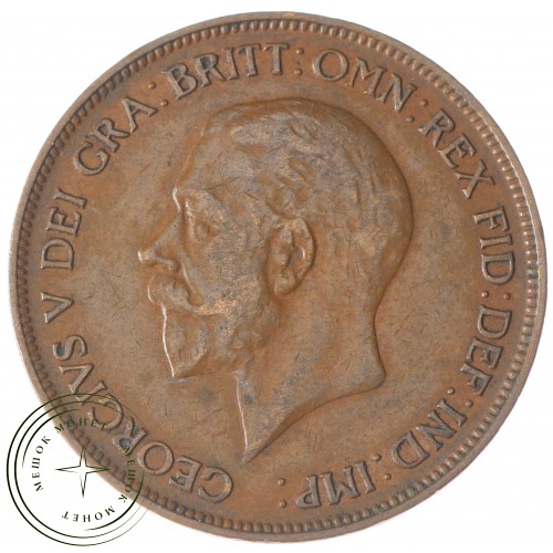 Великобритания 1 пенни 1928