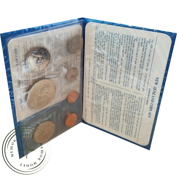 Новая Зеландия 1982 набор монет — 937046743