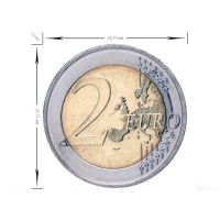 Монета Сан-Марино 2 евро 2004 Бартоломео Боргези (буклет)
