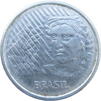 Монета Бразилия 10 сентаво 1996