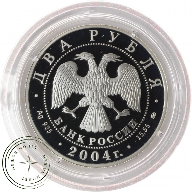 2 рубля 2004 Чкалов - 25071800
