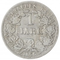 Монета Германия 1 марка 1896 A
