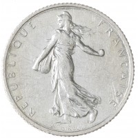 Монета Франция 1 франк 1916