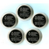 Монета Набор Жетонов СПМД 5 штук 2024 Корабли ВМФ - Меркурий, Подводная лодка, Крейсер Кутузов, Новик и Гремящий