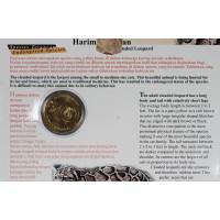 Монета Малайзия 25 сенов 2003 Вымирающие виды - Дымчатый леопард 