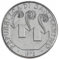 Сан-Марино 50 лир 1972