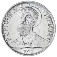 Сан-Марино 5 лир 1972