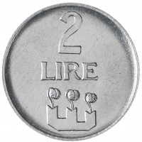 Сан-Марино 2 лир 1972