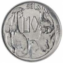 Монета Сан-Марино 10 лир 1981