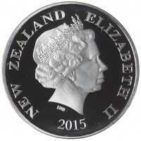 Монета Новая Зеландия набор 6 жетонов 2015 Мультфильмы Дисней