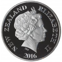 Монета Новая Зеландия набор 5 жетонов 2016 Мультфильмы Дисней