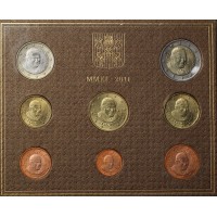 Ватикан годовой набор 8 монет 2011 Бенедикт XVI