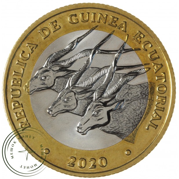 Экваториальная Гвинея 1000 франков 2020