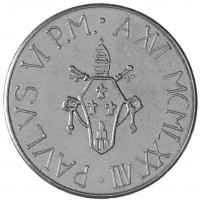 Монета Ватикан 100 лир 1978