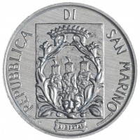 Сан-Марино 10 лир 1988 Укрепления Сан-Марино