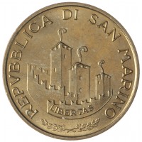 Сан-Марино 20 лир 1993