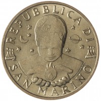 Сан-Марино 20 лир 1997