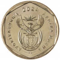 Монета ЮАР 50 центов 2024