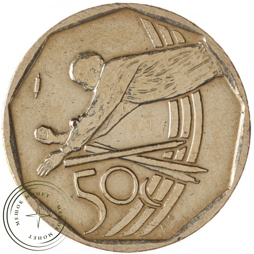 ЮАР 50 центов 2003 Чемпионат мира по крикету в Южной Африке 2003 — 937043013