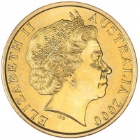 Монета Австралия 5 долларов 2000 Олимпийские игры в Сиднее - Дзюдо