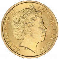 Монета Австралия 5 долларов 2000 Олимпийские игры в Сиднее - Современное пятиборье