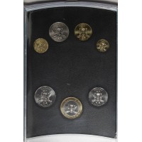 Макао набор 7 монет 1999 в буклете