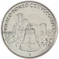 Монета Сан-Марино 50 лир 1979