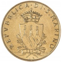 Монета Сан-Марино 200 лир 1979