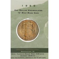 Монета Австралия 1 доллар 1999 Последние из АНЗАК