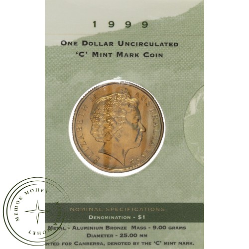 Австралия 1 доллар 1999 Последние из АНЗАК — 937043580