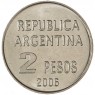 Аргентина 2 песо 2006 Защита прав человека