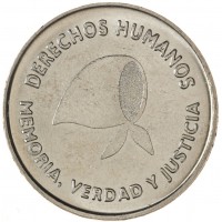 Монета Аргентина 2 песо 2006 Защита прав человека