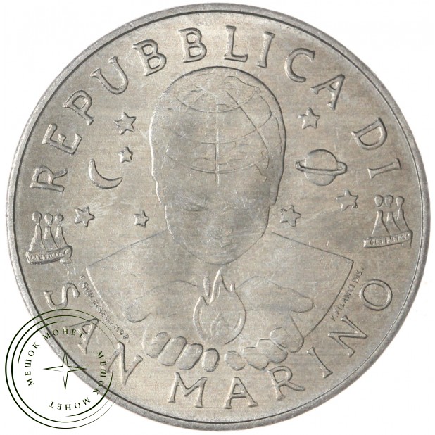 Сан-Марино 10 лир 2000