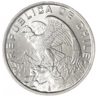 Монета Чили 10 эскудо 1974