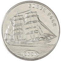 Монета Флорес 1 доллар 2020 Горх Фок