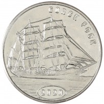 Флорес 1 доллар 2020 Горх Фок