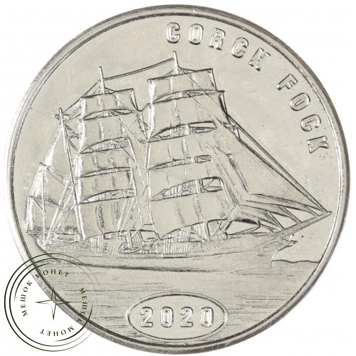 Флорес 1 доллар 2020 Горх Фок