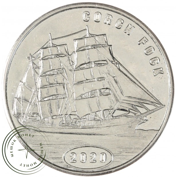 Флорес 1 доллар 2020 Горх Фок