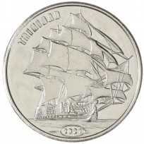 Монета Флорес 1 доллар 2021 Тринидад