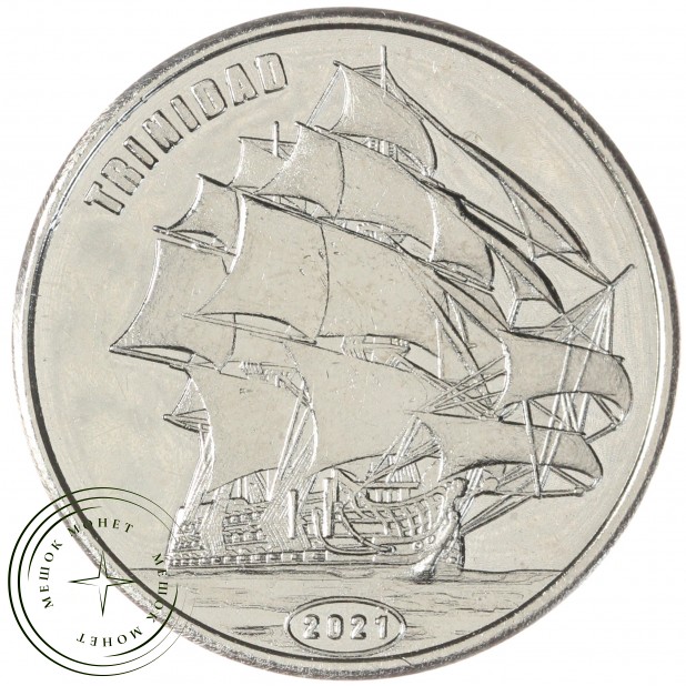 Флорес 1 доллар 2021 Тринидад