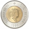 Канада 2 доллара 1999 Основание Нунавута