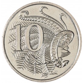 Монета Австралия 10 центов 2025
