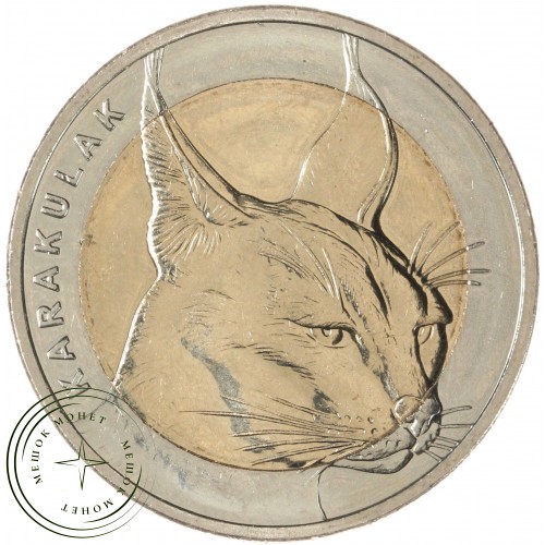 Турция 1 лира 2021 Каракал  — 937045293