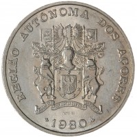 Азорские острова 100 эскудо 1981 Автономная область - Азорские острова