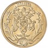 Малаита 3 доллара 2025 Цветная Стрекоза