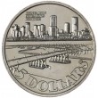 Сингапур 5 долларов 1982 Мост Бенджамина Ширса