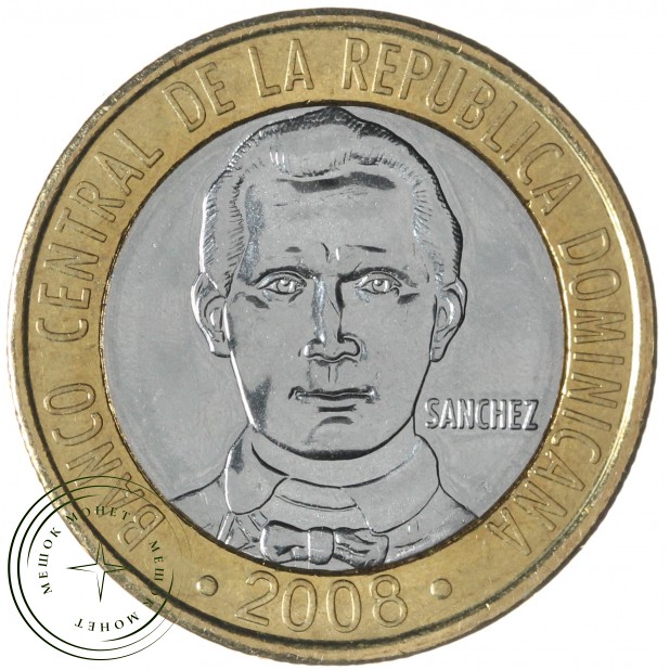Доминикана 5 песо 2008 — 937045437