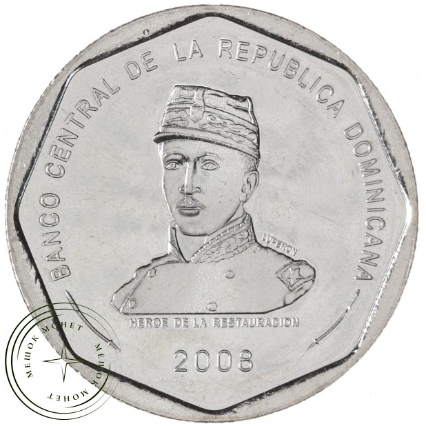 Доминикана 25 песо 2008 — 937045450